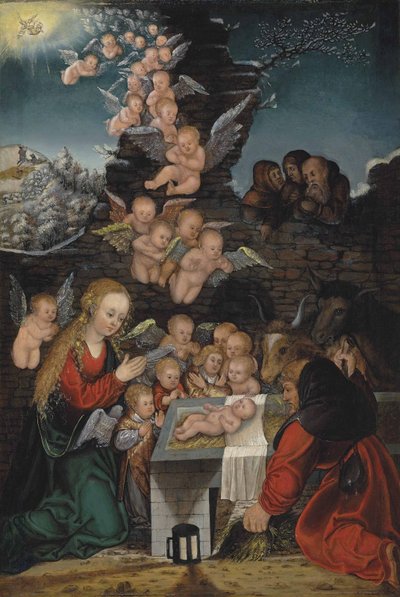Nativity by workshop of Lucas Cranach the Elder