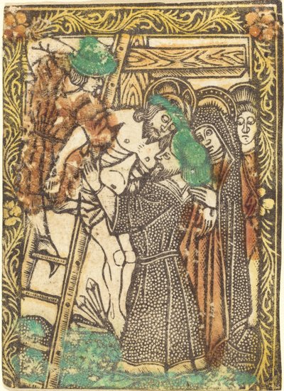 The Descent from the Cross by Workshop of Master of the Borders with
