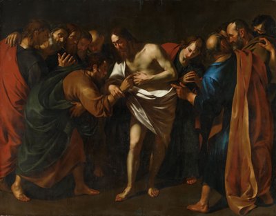 The Incredulity of St Thomas by Wouter Pietersz. II Crabeth
