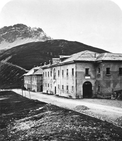 Santa Maria, on the Umbrail Mountain Pass, Tyrol by Wurthle and Sons