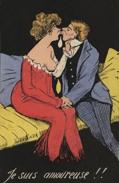 Kissing Couple by Xavier Sager