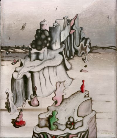 The Tower of the West by Yves Tanguy