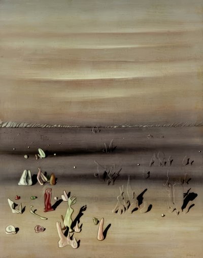 End of the Ramp by Yves Tanguy