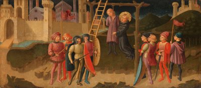 Saint Nicholas of Tolentino Saving a Hanged Man by Zanobi di Jacopo Machiavelli (attributed to)