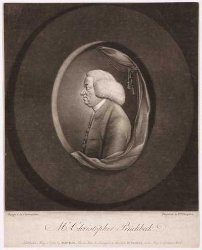 Christopher Pinchbeck, English clockmaker and toymaker by Frederick (attr. to) Barnard