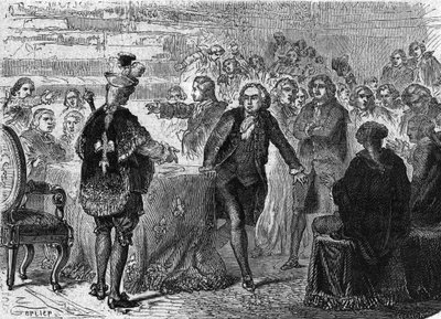 French Revolution: Mirabeau in front of Dreux-Brèze, June 23 by . .