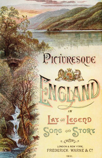 Frontispiece to the Book Picturesque England, Its Landmarks and Historic Haunts by . .