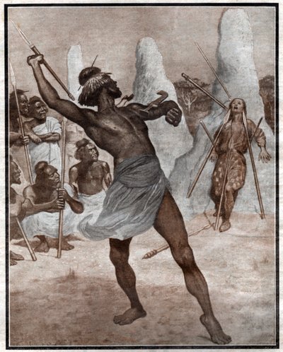 Javelin Throwing by . .