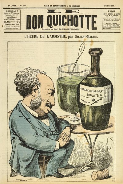 The Hour of Absinthe by Frederick (attr. to) Barnard