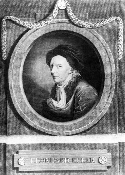 Leonhard Euler, Swiss Mathematician, Late 18th Century by Frederick (attr. to) Barnard