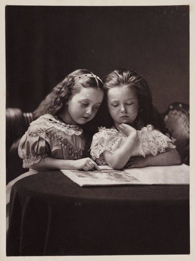 Maud and Ethel May Robinson by Frederick (attr. to) Barnard