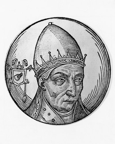 Portrait of Alexander II (Anselmo da Baggio, circa 1010-1073) by William Walcutt