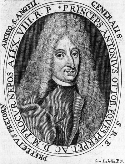 Portrait of Prince Antonio Ottoboni, general of papal army by William Walcutt