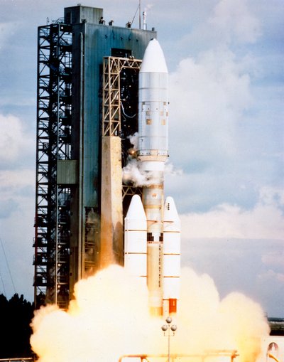Launch of Voyager 1 Spacecraft, 5th September by Frederick (attr. to) Barnard