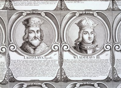 Wladyslaw II Jagiello, and Wladyslaw III Warnenczyk, no. 36 and 37 from 