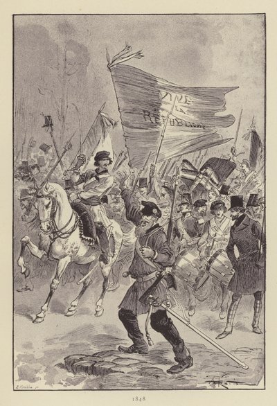 1848 by after Albert Robida