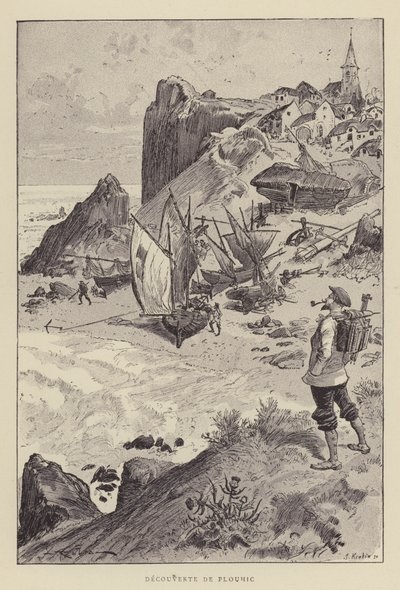 Discovery of Plouhic by after Albert Robida