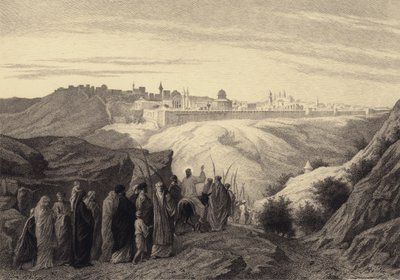 Jesus Weeps over Jerusalem by after Albert Robida