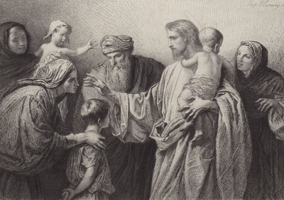 Of Such is the Kingdom of Heaven by after Albert Robida