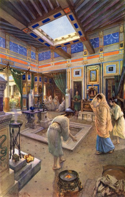 Domestic Life of the Ancient Romans by after Amedee Forestier