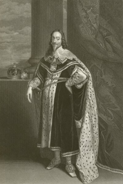 Charles I by after Anthony van Dyck