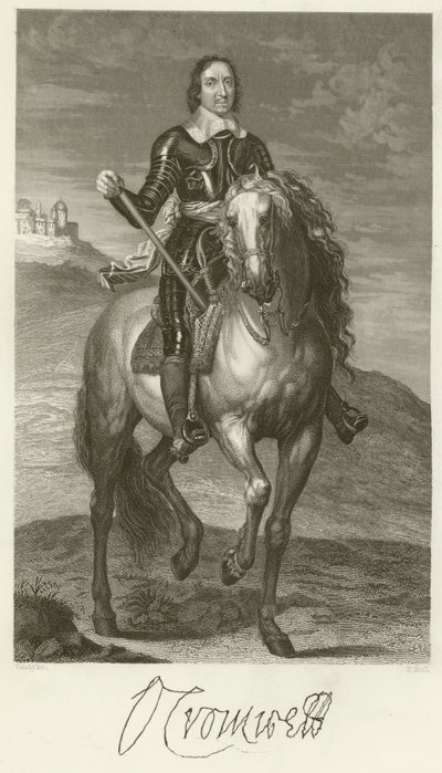 Oliver Cromwell by after Anthony van Dyck