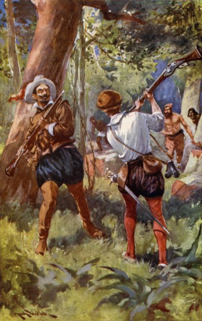 The Spaniard Swung Round by after Archibald Bertram Webb