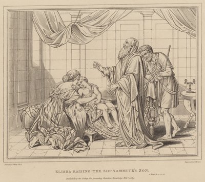 Elisha raising the Shunammite