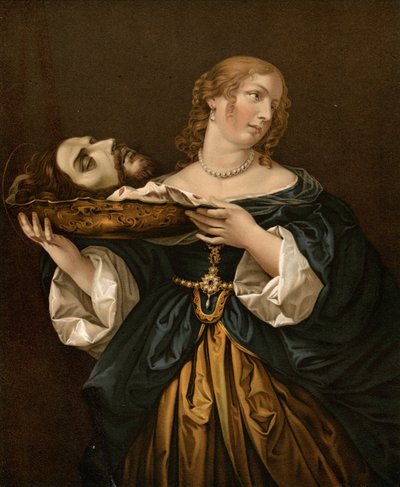Herodias with the Head of John the Baptist by after Carlo Dolci