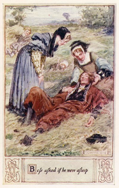 Bess asked if he were asleep by after Charles Edmund Brock