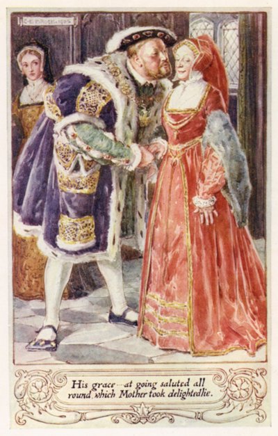 His grace, at going saluted all round, which Mother took delightedly by after Charles Edmund Brock