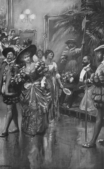 Fancy-Dress Ball of the Royal Institute of Painters in Water Colours, May 19, 1885 by after Charles Mills Sheldon