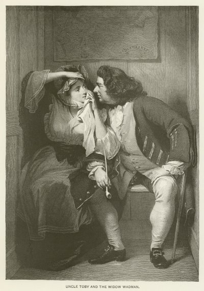 Uncle Toby and the Widow Wadman by after Charles Robert Leslie