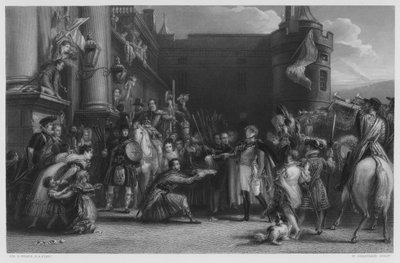 The King at Holyrood by after David Wilkie