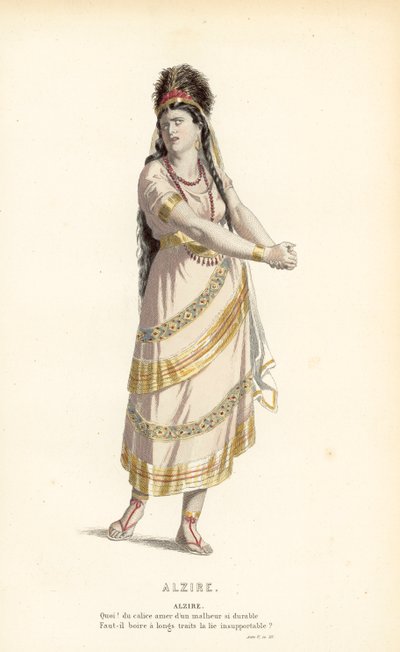 Alzire by after Edmond A.F. Geffroy