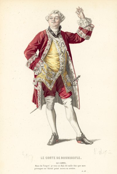 The Count of Boursoufle by after Edmond A.F. Geffroy
