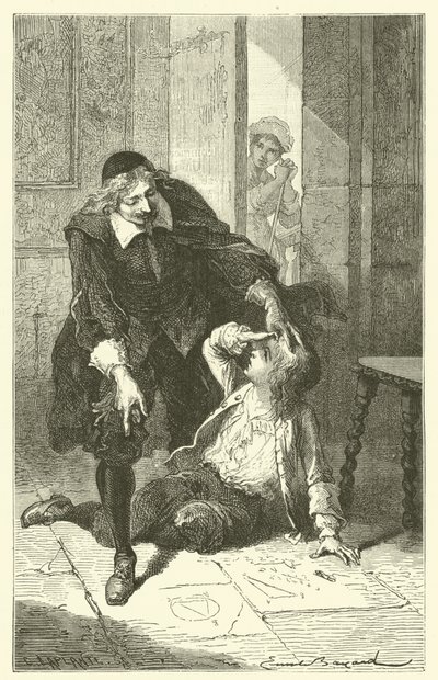 The Childhood of Blaise Pascal by after Emile Antoine Bayard