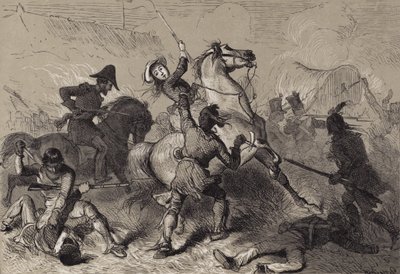 Mrs. Heald and the Savages at Chicago by after Felix Octavius Carr Darley