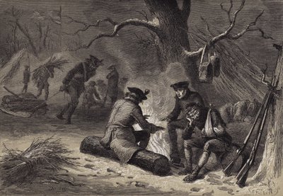 The American Troops at Valley Forge by after Felix Octavius Carr Darley
