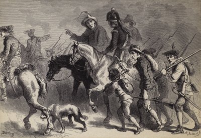 Uprising of the New England Yeomanry by after Felix Octavius Carr Darley