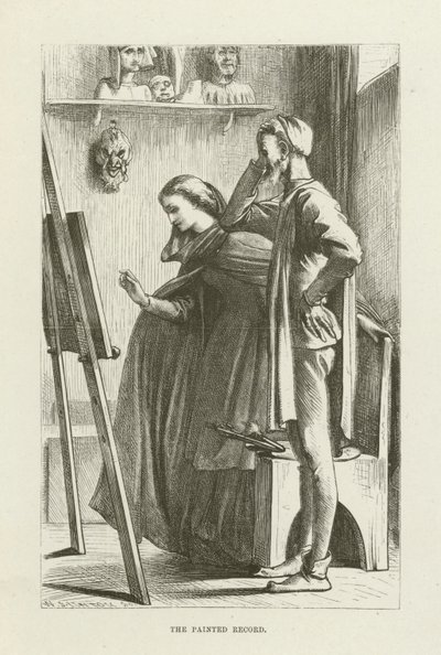 Illustration for Romola by George Eliot by after Frederic Leighton