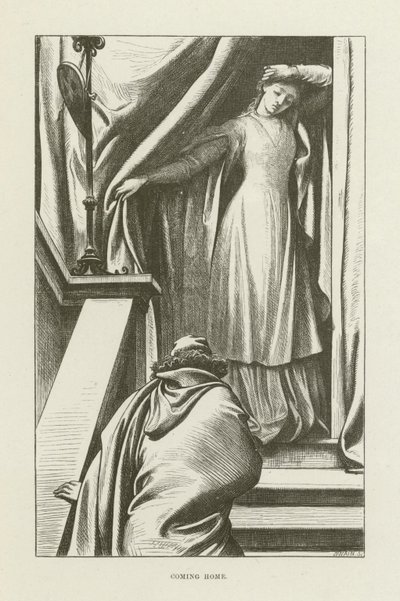 Illustration for Romola by George Eliot by after Frederic Leighton