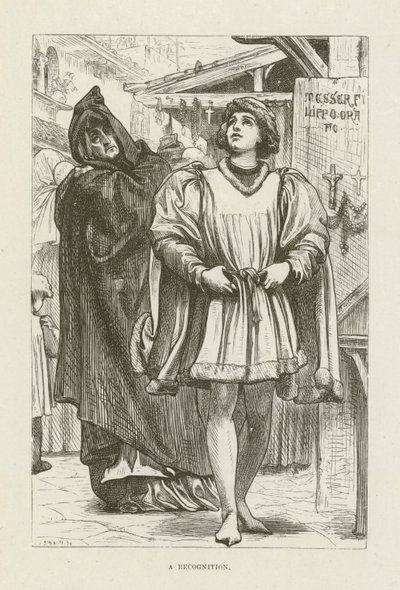 Illustration for Romola by George Eliot by after Frederic Leighton