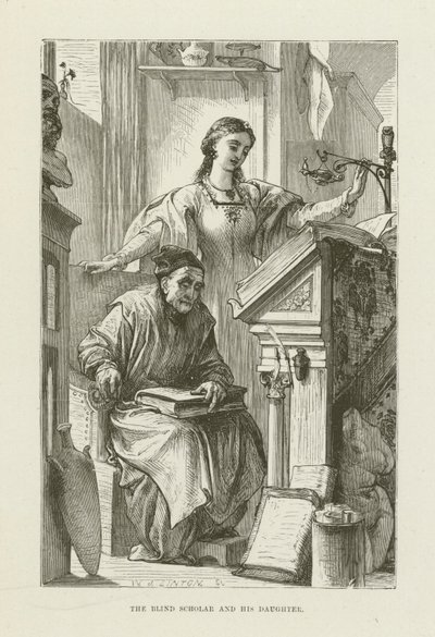 Illustration for Romola by George Eliot by after Frederic Leighton