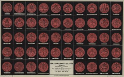 Seals of The British Colonies, designed by Frederick Leighton by after Frederic Leighton