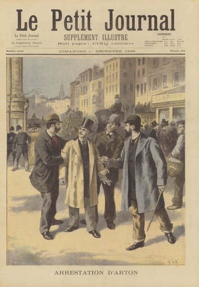Arrest of Emile Arton by after Frederic Theodore Lix