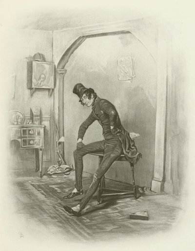 Alfred Jingle by after Frederick Barnard