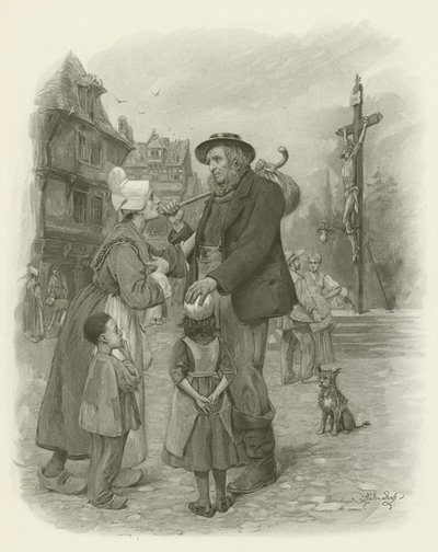 Mr. Peggotty by after Frederick Barnard