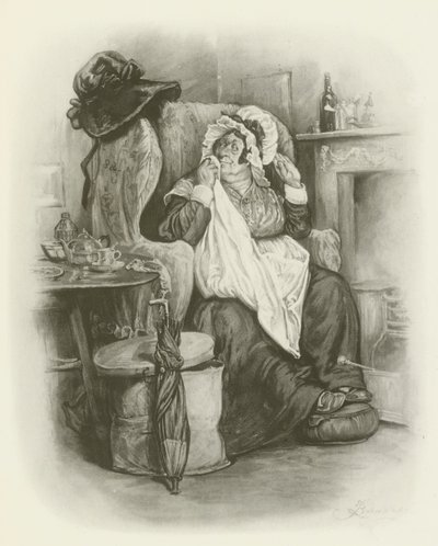 Mrs. Gamp by after Frederick Barnard