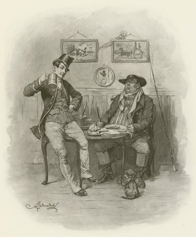 The Two Wellers by after Frederick Barnard